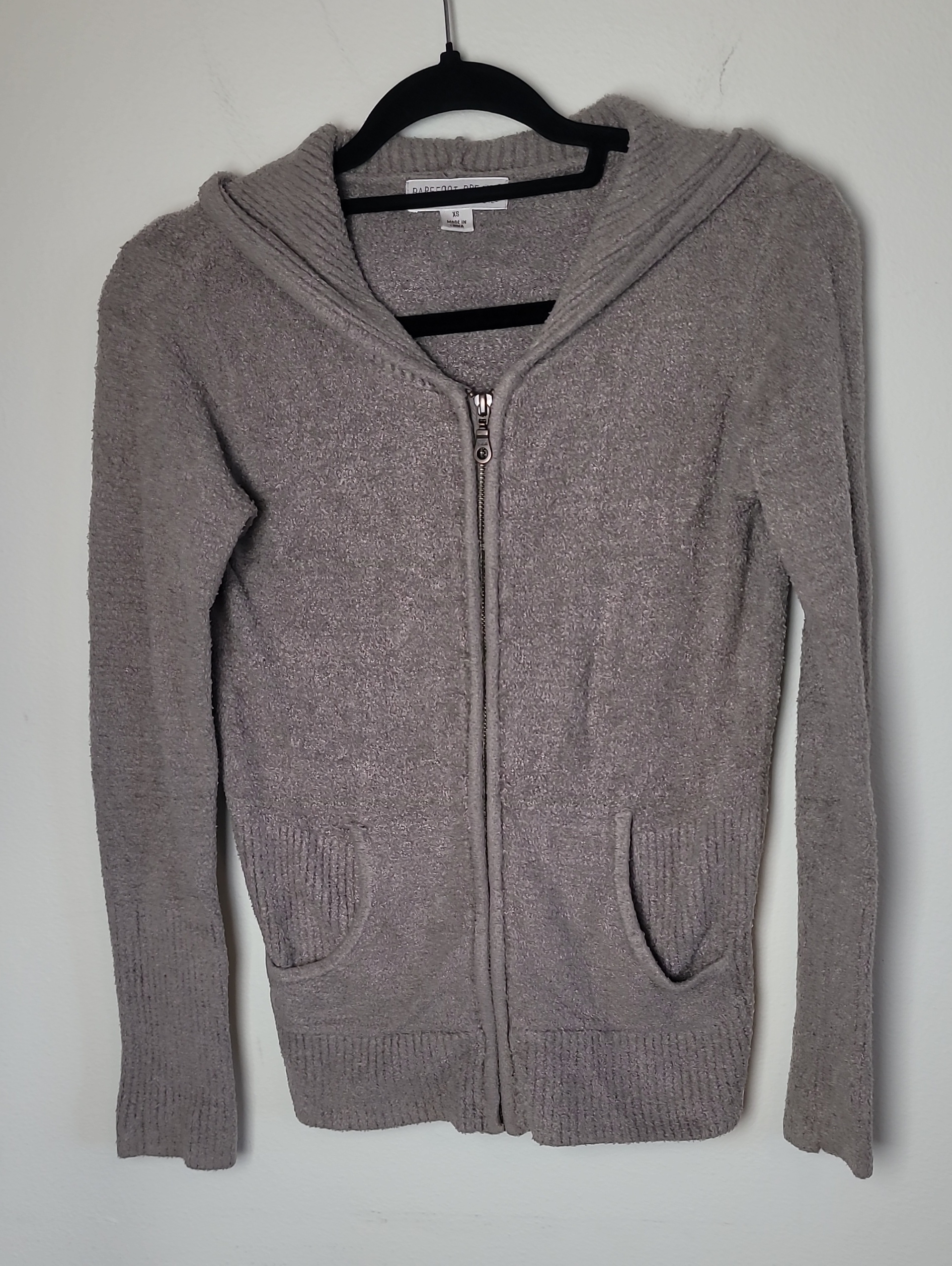 Barefoot Dreams Bamboo Chic Lite Women's Full Zip-Up Hoodie - Xsmall